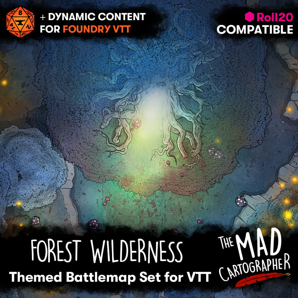 Foundry VTT Adventure Pack Things Frozen The MAD Cartographer